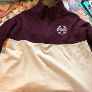 Pink 1/4 zip